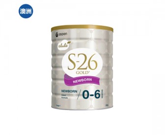 【澳洲直邮包邮】Alula 爱羽乐 S-26金装奶粉1段 1罐*900克（0-6个月新生儿适用）